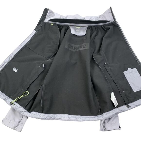 Elevate Simrad Jacket Mens L Softshell Full Zip Outdoor Waterproof Hood Fishing - Picture 3 of 5